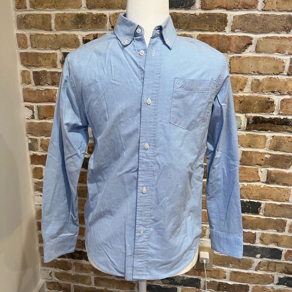 Nautica Boys Oxford Button Down Shirt